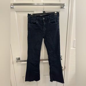 ALLSAINTS dark wash blue/black flare jeans size 29